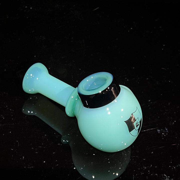 Illadelph Mint Multi-Hole Spoon Glass Pipe Illadelph Glass   