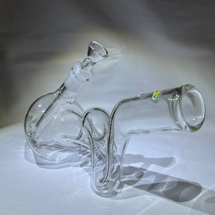 Solid Glass 10" Couch Potato Bong Glass Pipe Solid Glass   