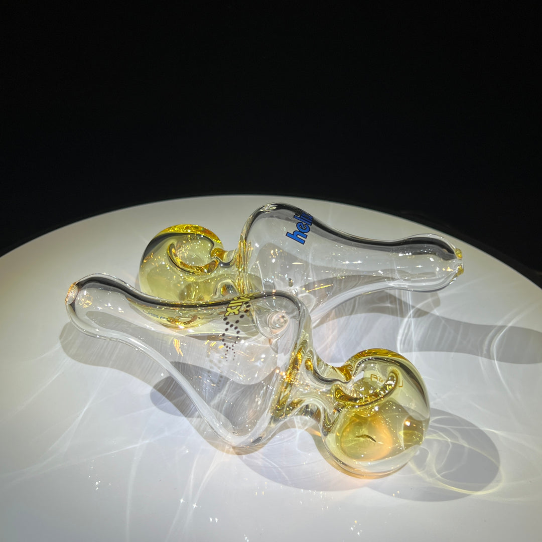 Mini Classic Helix Fume Glass Pipe American Helix   