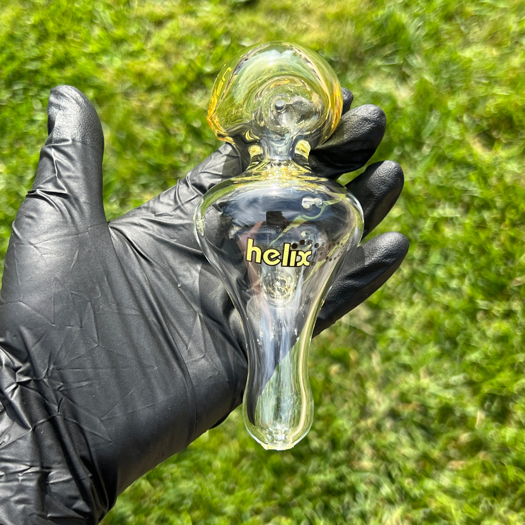 Mini Classic Helix Fume Glass Pipe American Helix   