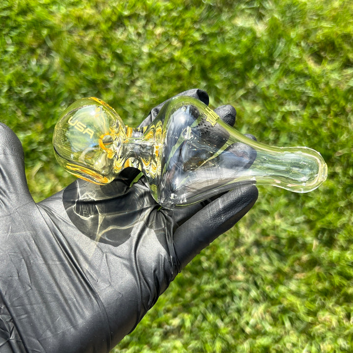 Mini Classic Helix Fume Glass Pipe American Helix   