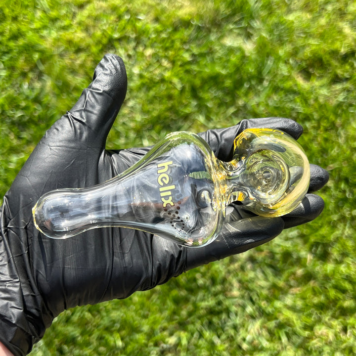 Mini Classic Helix Fume Glass Pipe American Helix   