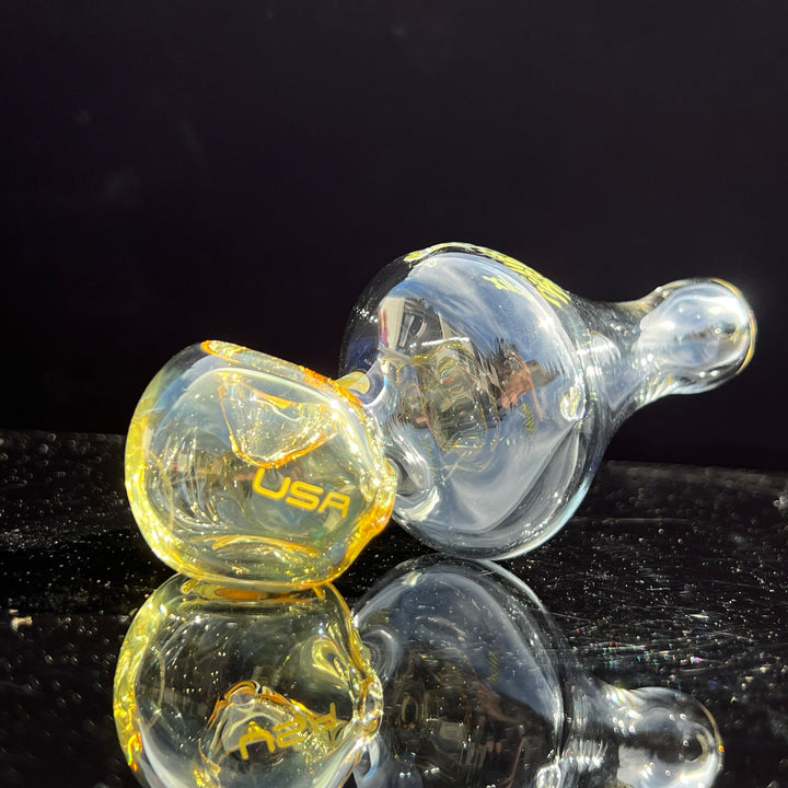 Mini Classic Helix Fume Glass Pipe American Helix   