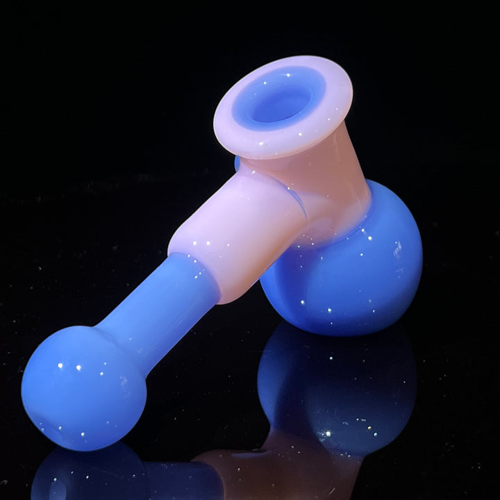 Illadelph Cotton Candy Multi-Hole Hammer Glass Pipe Illadelph Glass   