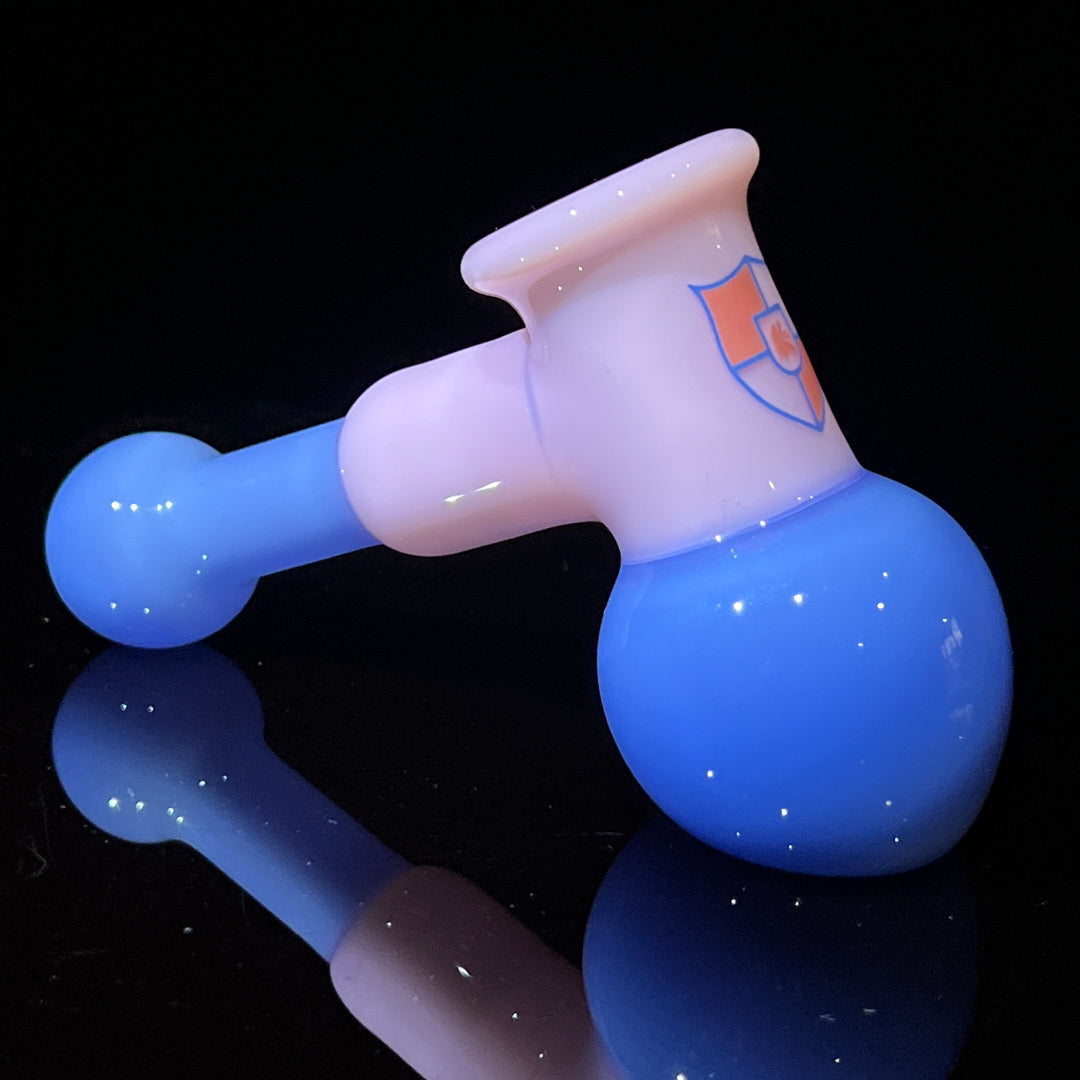 Illadelph Cotton Candy Multi-Hole Hammer Glass Pipe Illadelph Glass   