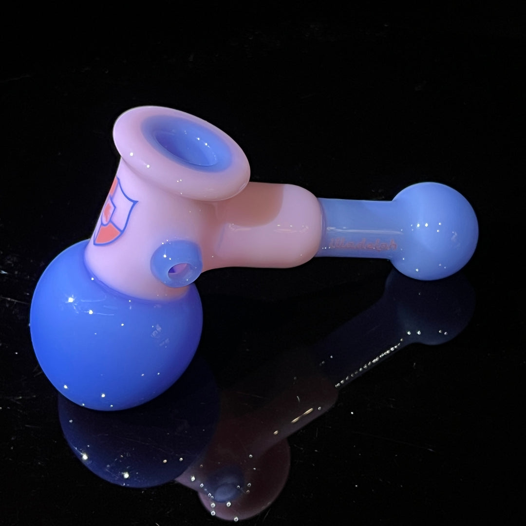 Illadelph Cotton Candy Multi-Hole Hammer Glass Pipe Illadelph Glass   