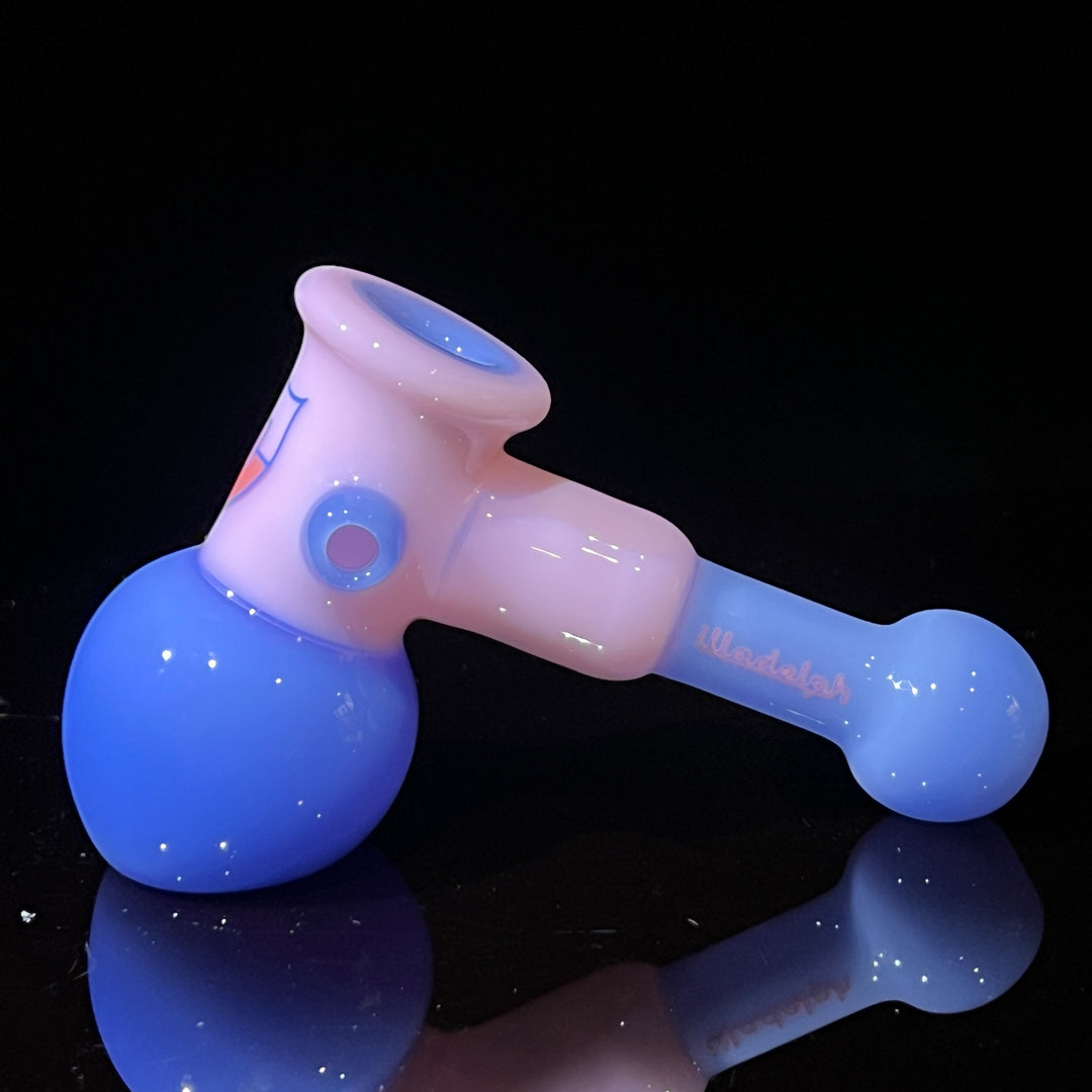 Illadelph Cotton Candy Multi-Hole Hammer Glass Pipe Illadelph Glass   