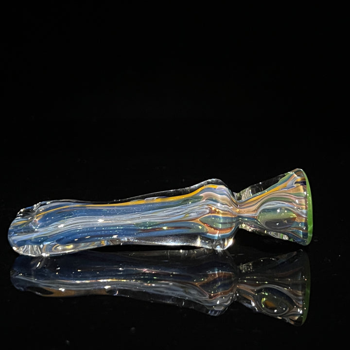 Molten Ribbon Chillum 1 Glass Pipe Molten Imagination   