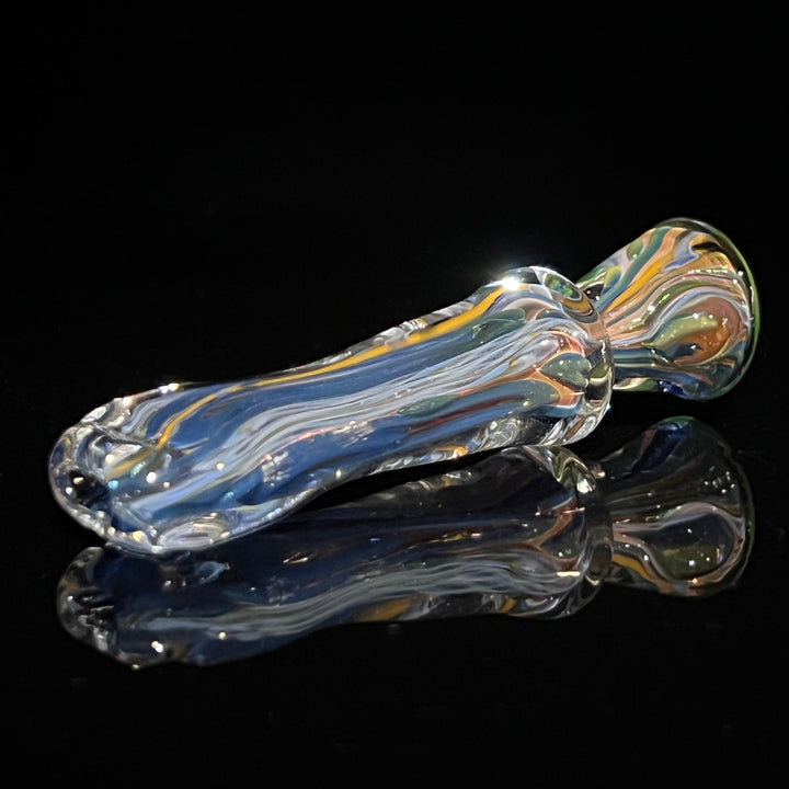 Molten Ribbon Chillum 1 Glass Pipe Molten Imagination   