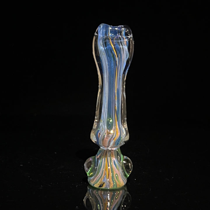 Molten Ribbon Chillum 1 Glass Pipe Molten Imagination   