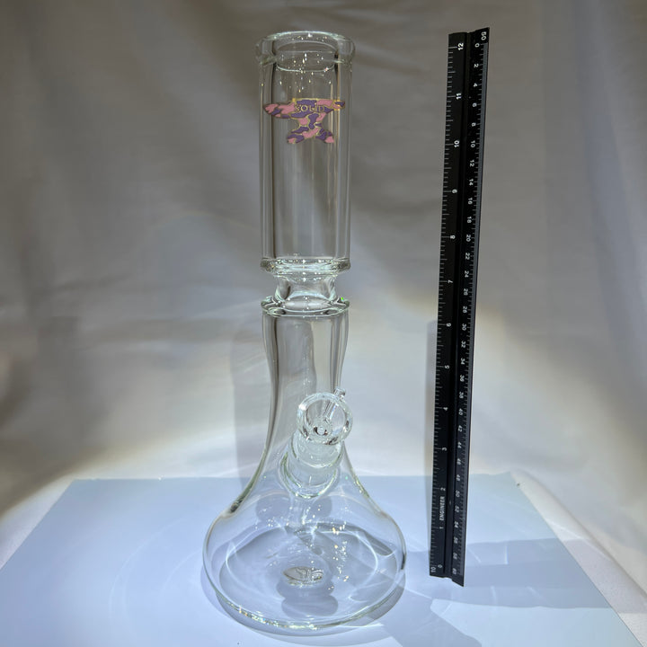 Solid Glass 12" Beaker Bong Glass Pipe Solid Glass   