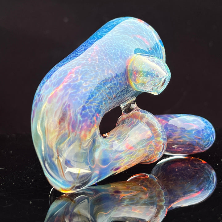 Purple Nebula Opal Sherlock Glass Pipe Tako Glass   