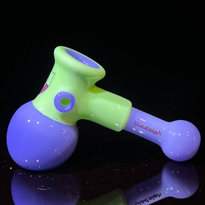 Illadelph Joker Multi-Hole Hammer Glass Pipe Illadelph Glass   