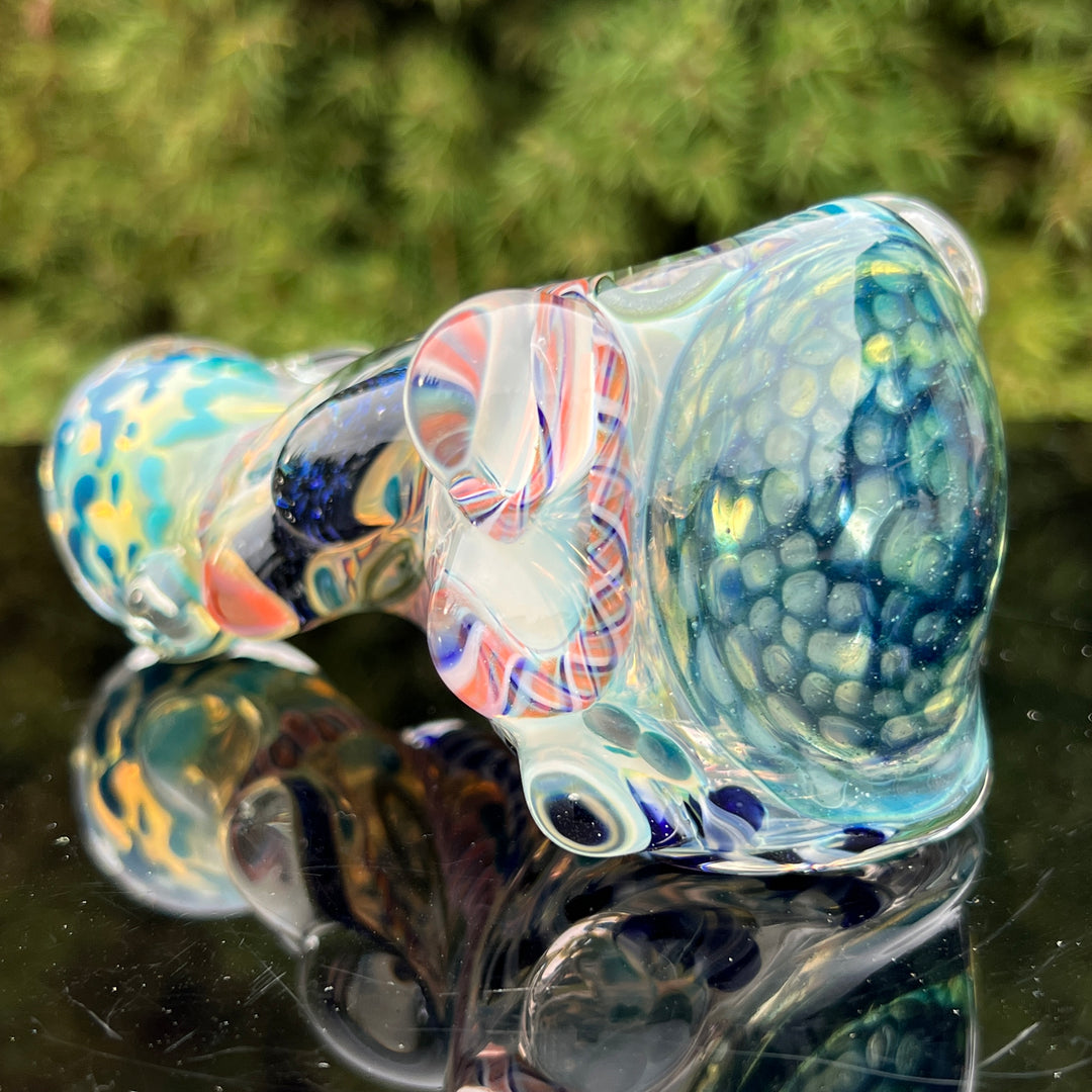 UV Molten Thick and Twisted Pipe Glass Pipe Molten Imagination   