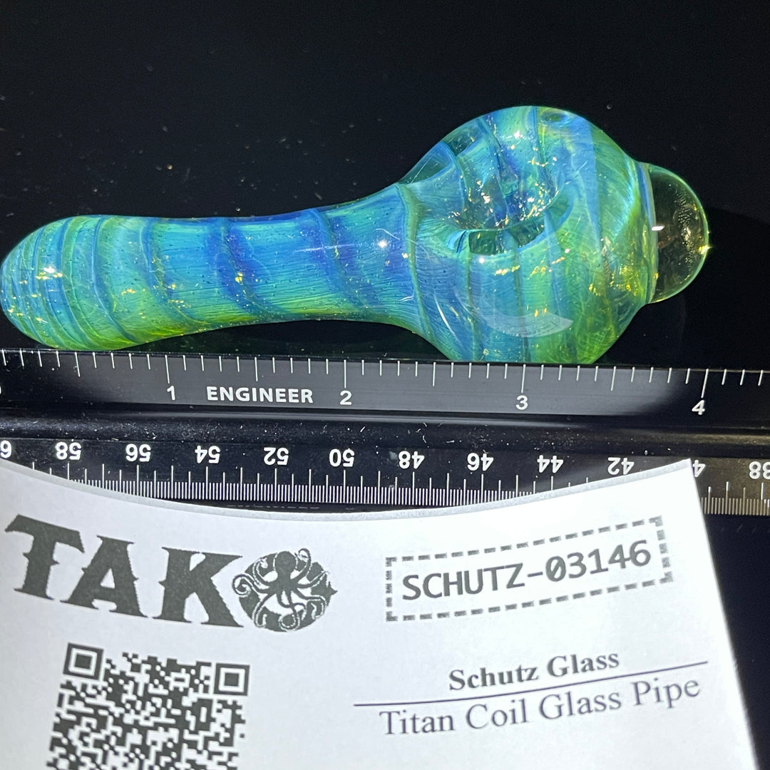 Titan Coil Glass Pipe Glass Pipe Schutz Glass   