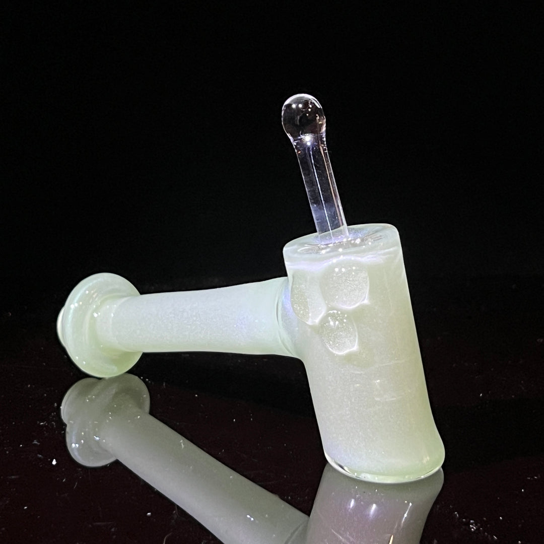 Glow in the Dark Hash Hammer Glass Pipe KOP Glass   