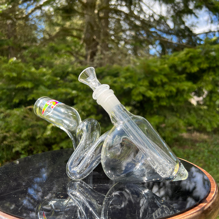 Solid Glass 10" Couch Potato Bong Glass Pipe Solid Glass   