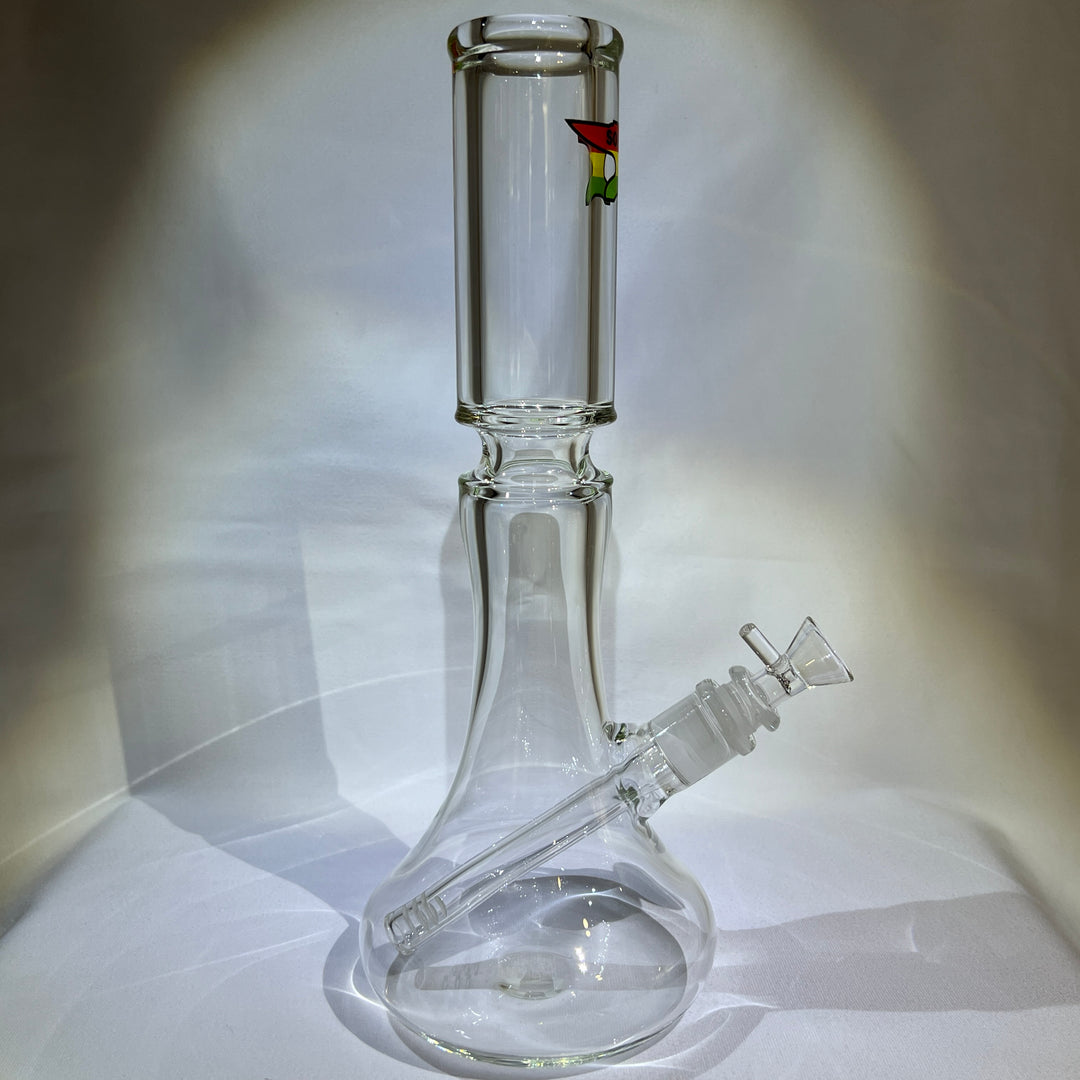 Solid Glass 12" Beaker Bong Glass Pipe Solid Glass   