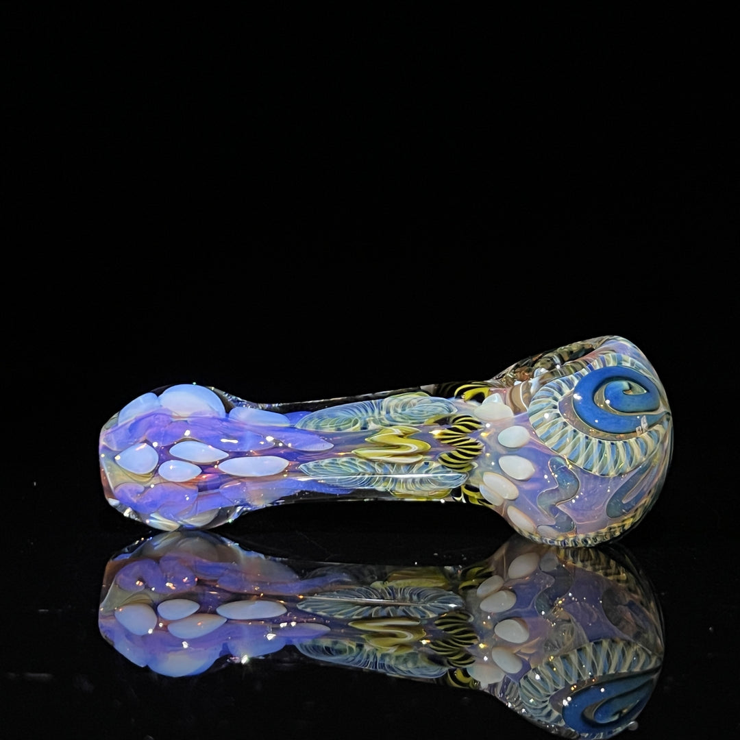 Color Inside Out Spoon 1 Glass Pipe Tiny Mike   