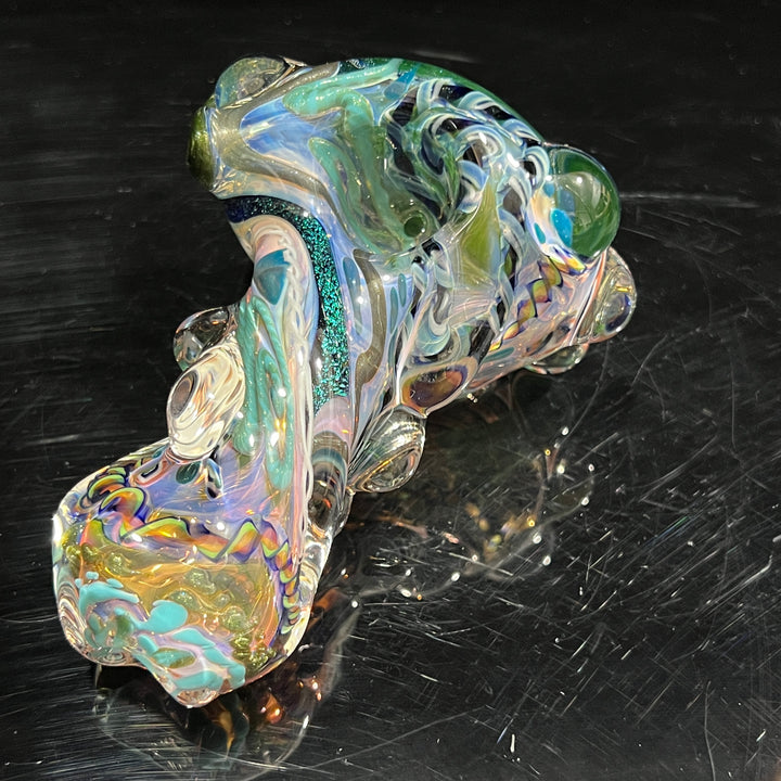 Molten Thick and Twisted Pipe Glass Pipe Molten Imagination   