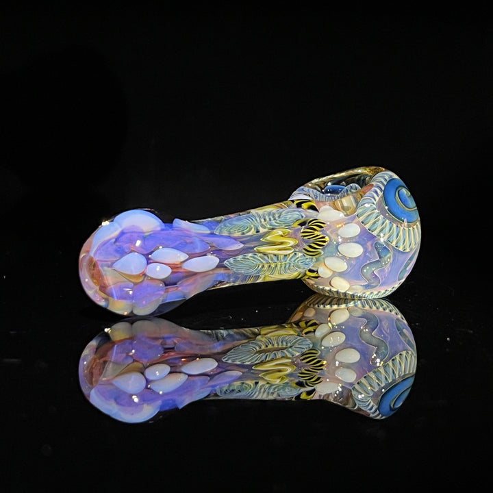 Color Inside Out Spoon 1 Glass Pipe Tiny Mike   