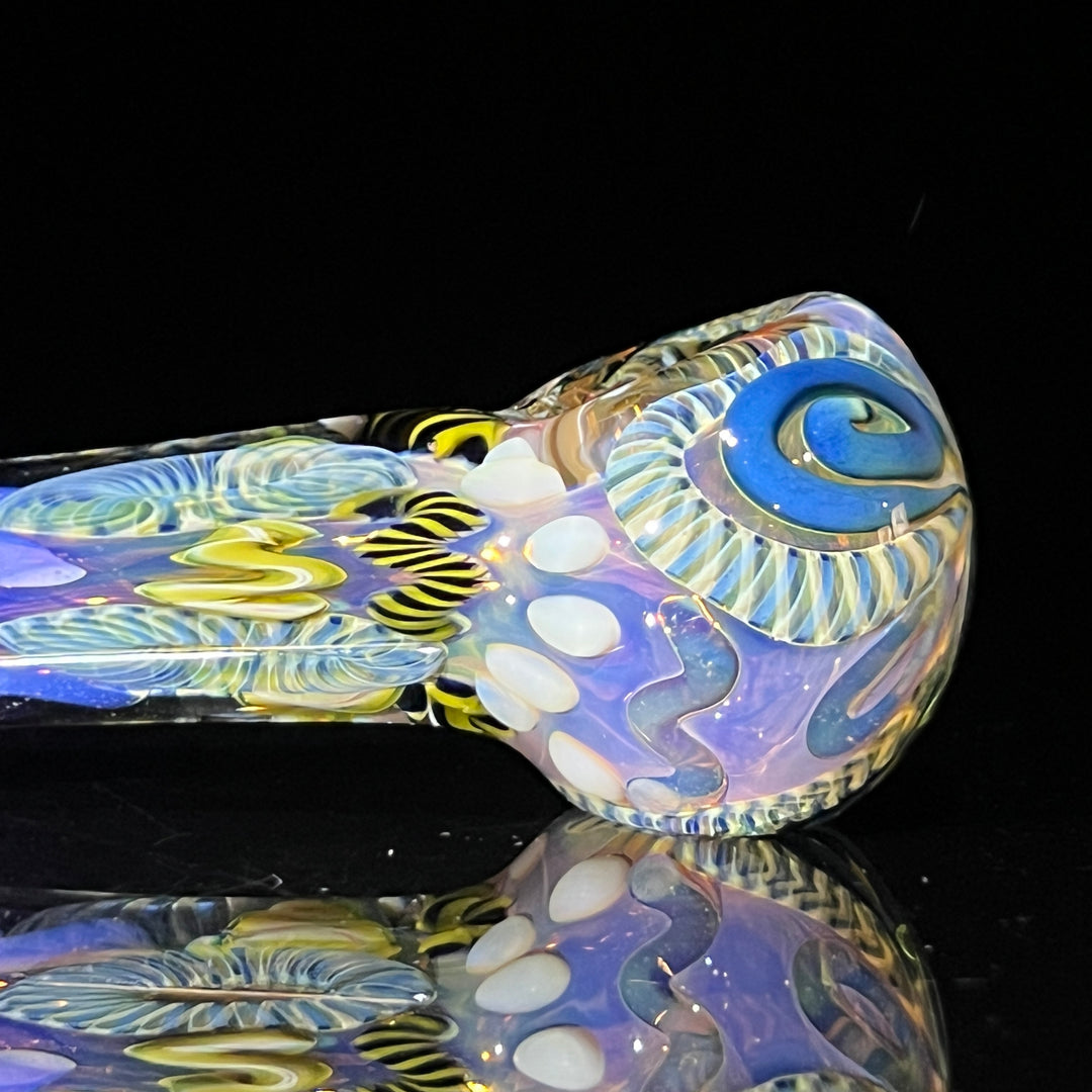 Color Inside Out Spoon 1 Glass Pipe Tiny Mike   