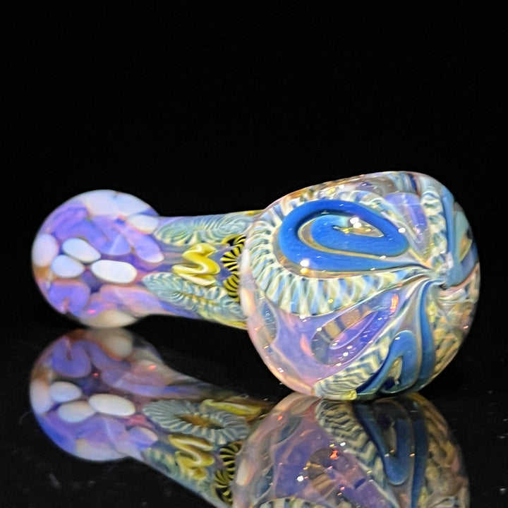 Color Inside Out Spoon 1 Glass Pipe Tiny Mike   