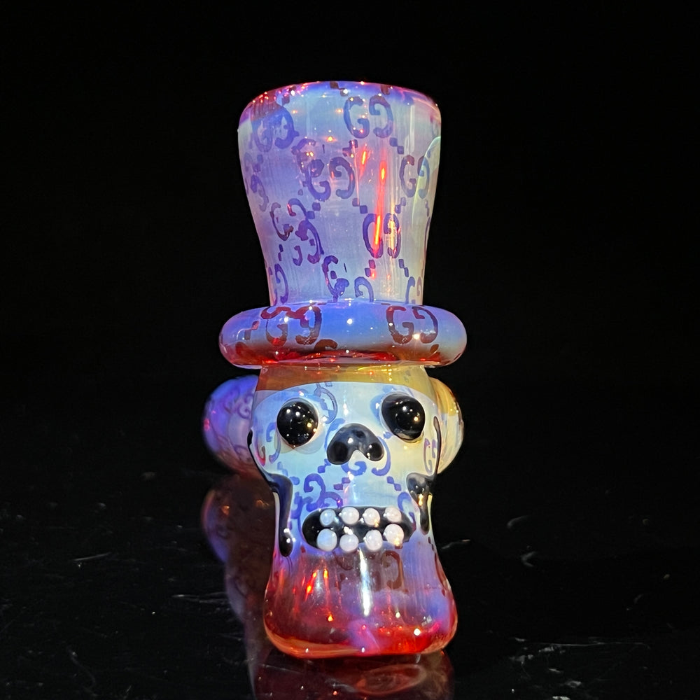 Carbon Tech High Society Top Hat Hammer from Bob Badtram Glass Pipe Bob Badtram   