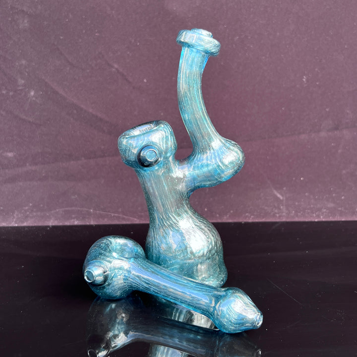 Unobtanium Sherlock Bubbler Combo Glass Pipe Cose Glass   