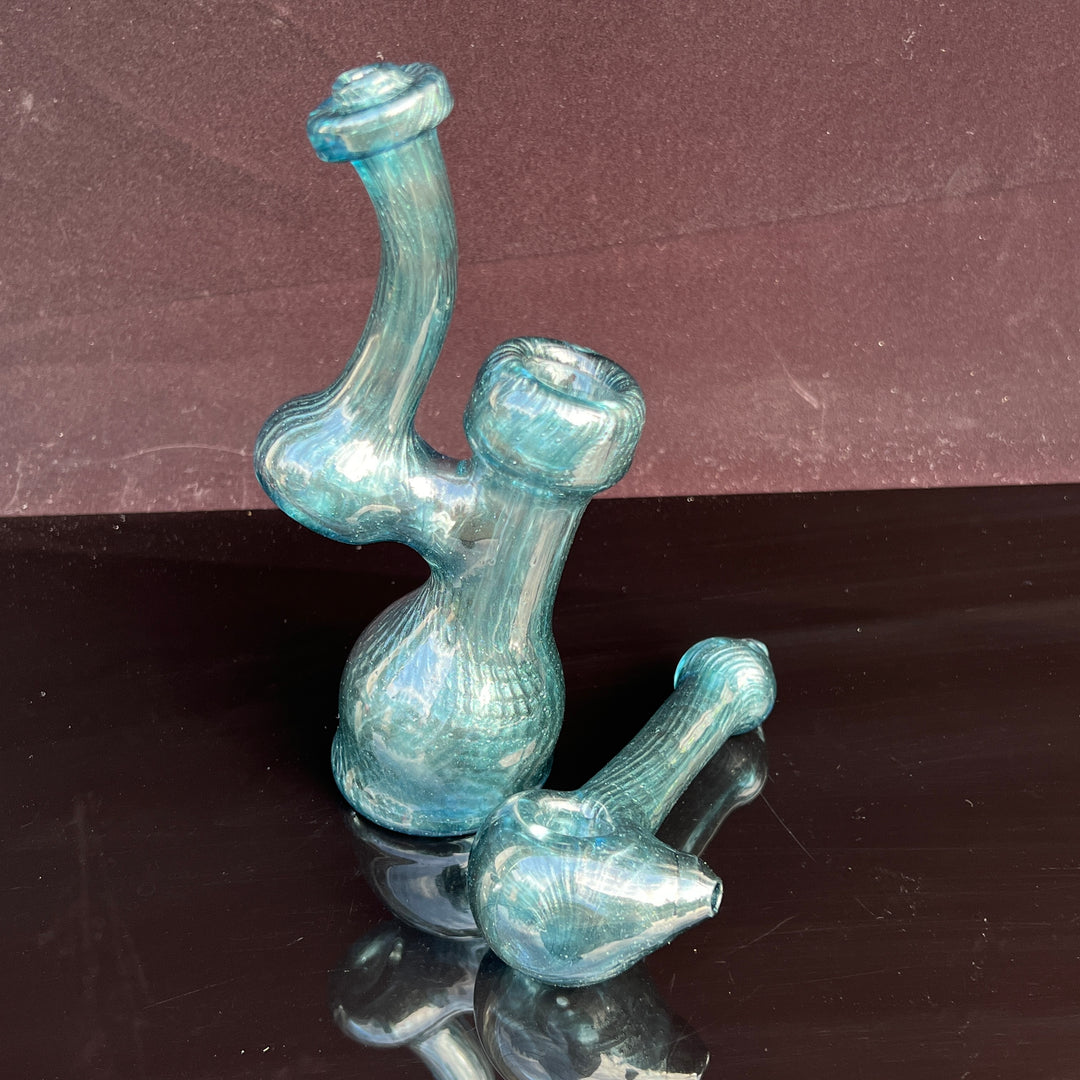 Unobtanium Sherlock Bubbler Combo Glass Pipe Cose Glass   