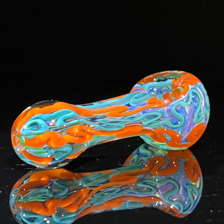 Color Inside Out Spoon 3 Glass Pipe Tiny Mike   