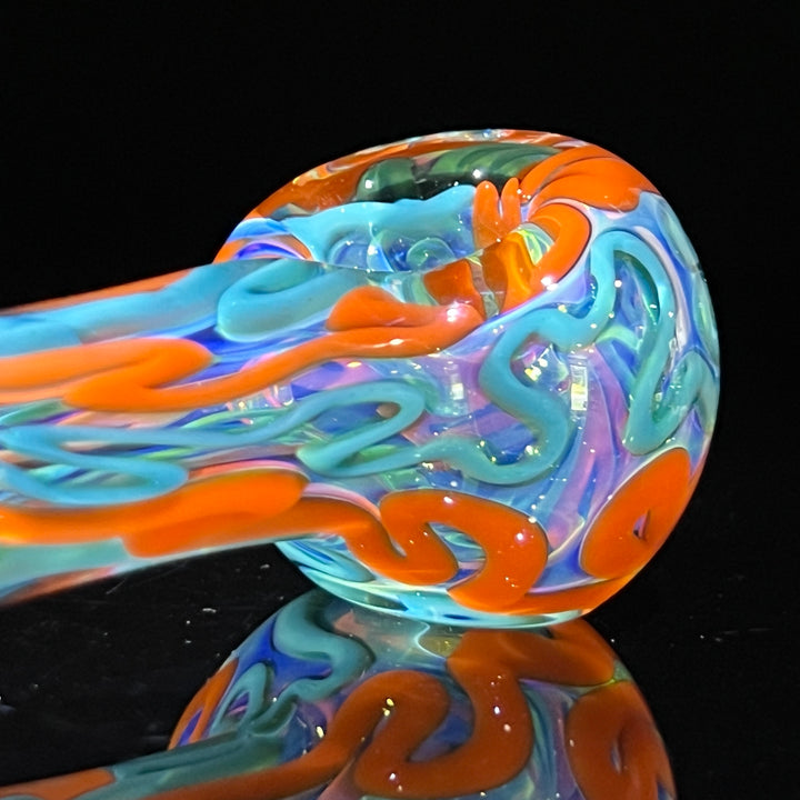 Color Inside Out Spoon 3 Glass Pipe Tiny Mike   