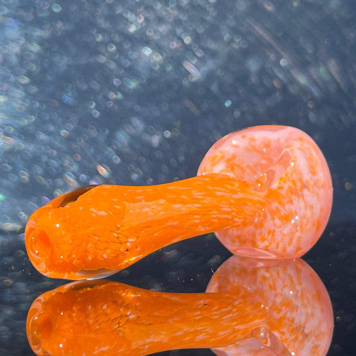 Atomic Tangerine Pipe Glass Pipe Beezy Glass   