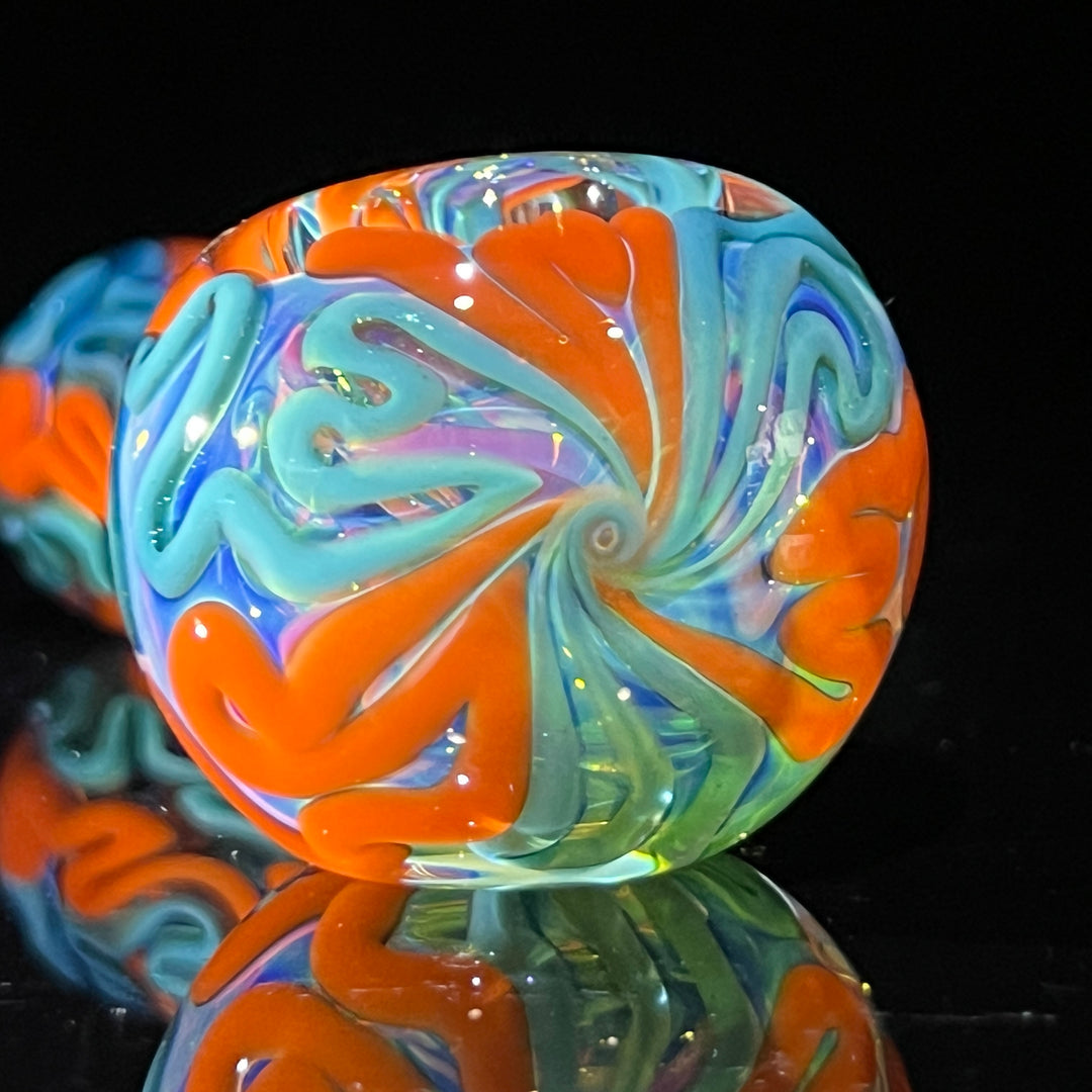 Color Inside Out Spoon 3 Glass Pipe Tiny Mike   