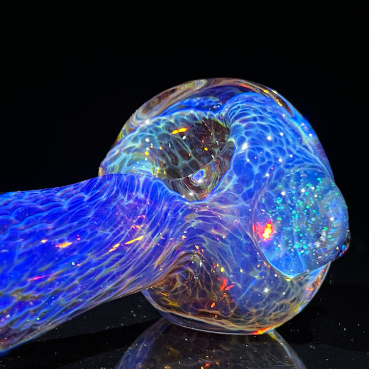 Purple Nebula Pipe Cropal Marbles Glass Pipe Tako Glass   