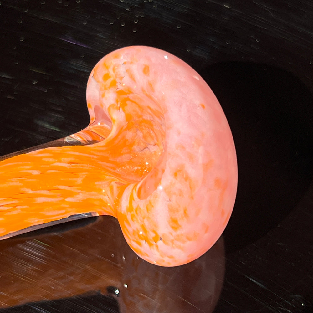 Atomic Tangerine Pipe Glass Pipe Beezy Glass   