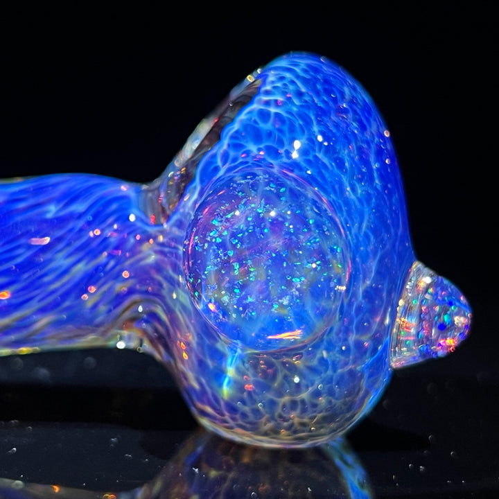 Purple Nebula Pipe Cropal Marbles Glass Pipe Tako Glass   