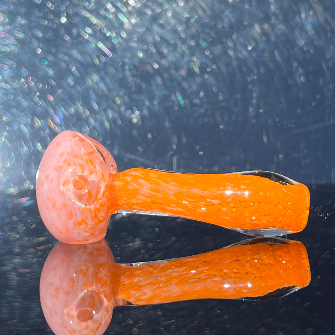 Atomic Tangerine Pipe Glass Pipe Beezy Glass   