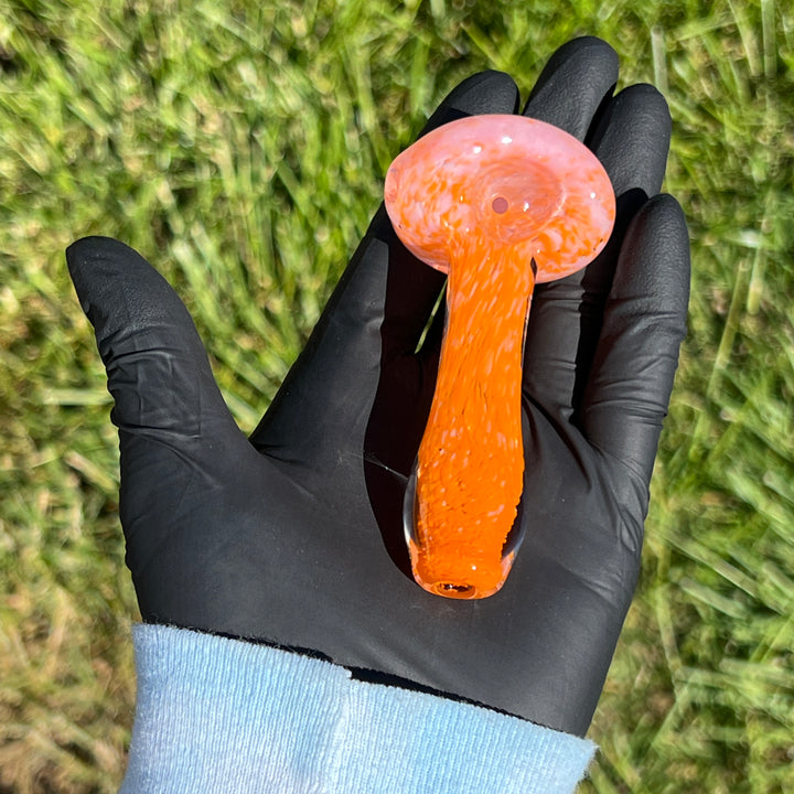 Atomic Tangerine Pipe Glass Pipe Beezy Glass   