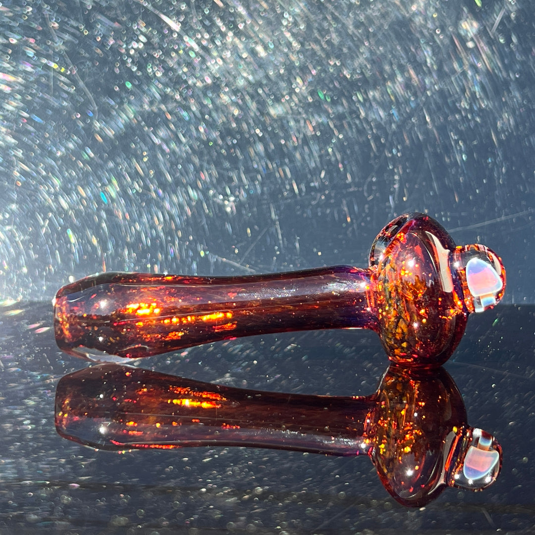 Mushroom Purple Magic Pipe Glass Pipe Beezy Glass   