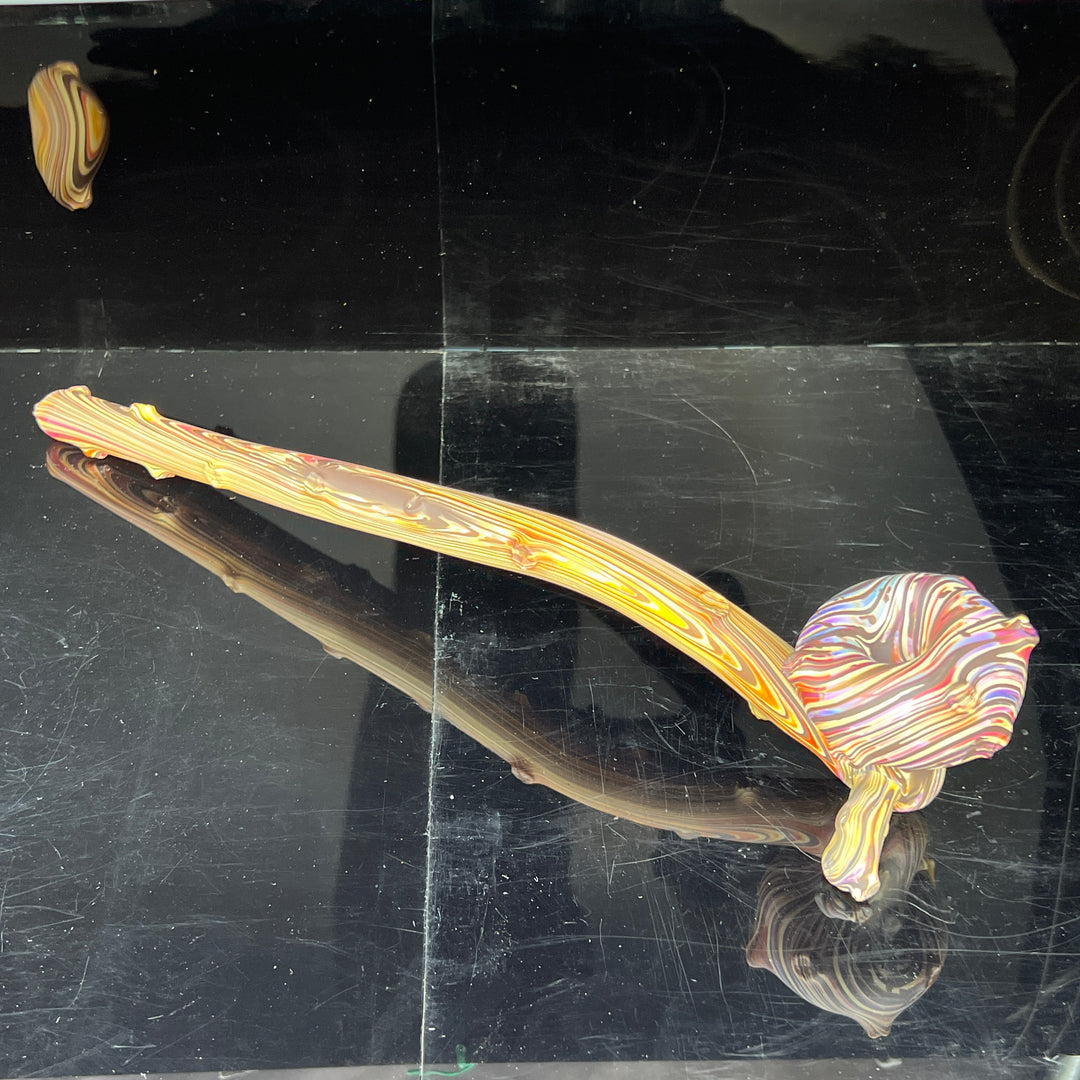14" Woody Wood Stryder Pipe Glass Pipe Wazoo Glass
