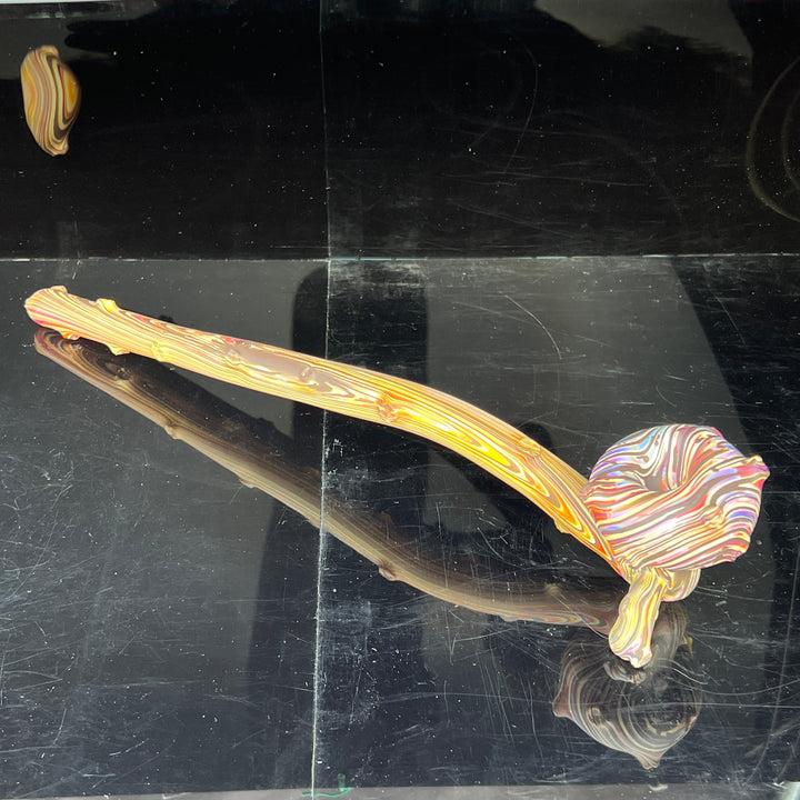 14" Woody Wood Stryder Pipe Glass Pipe Wazoo Glass
