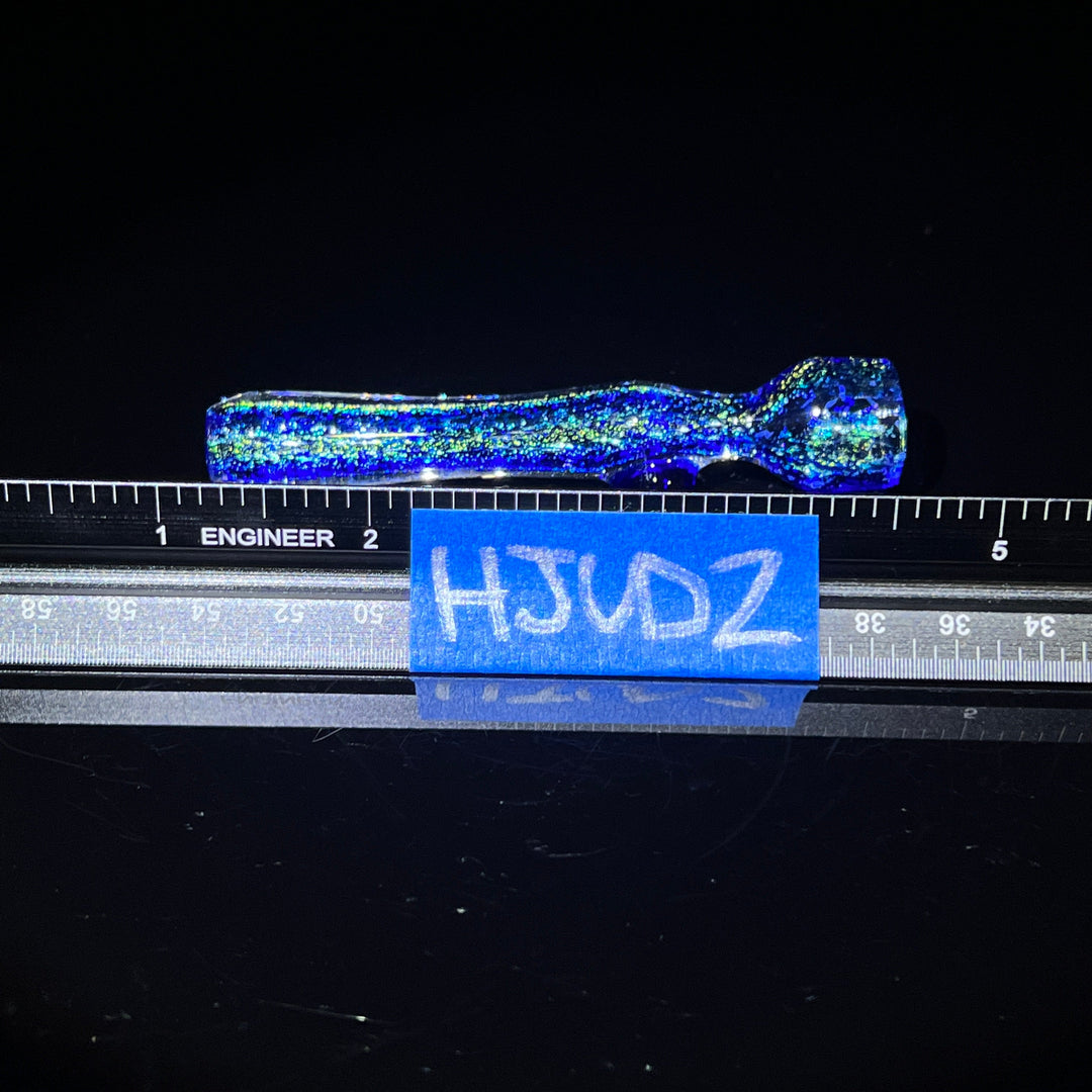 Uber Dichro Chillum Glass Pipe Hilljack Glass   