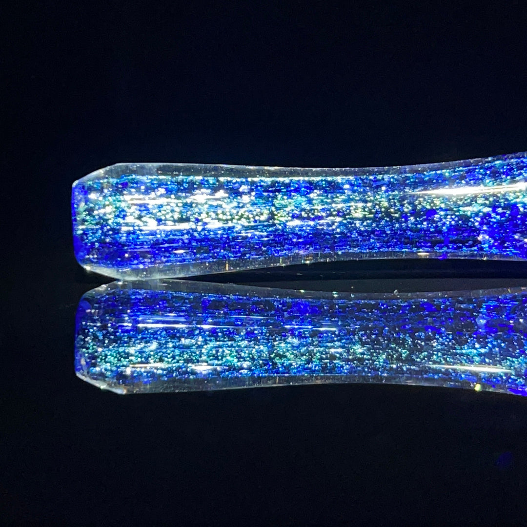 Uber Dichro Chillum Glass Pipe Hilljack Glass   