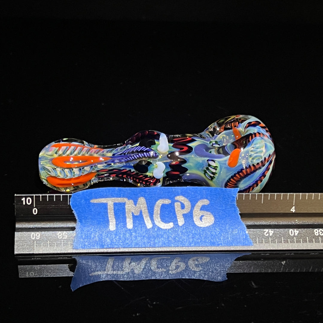 Color Inside Out Spoon 6 Glass Pipe Tiny Mike   