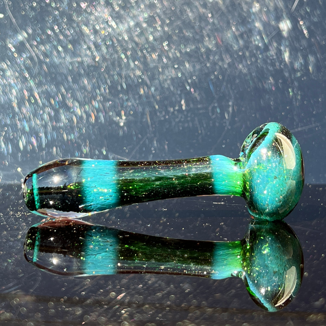 Experimental Jade Pipe Glass Pipe Beezy Glass   