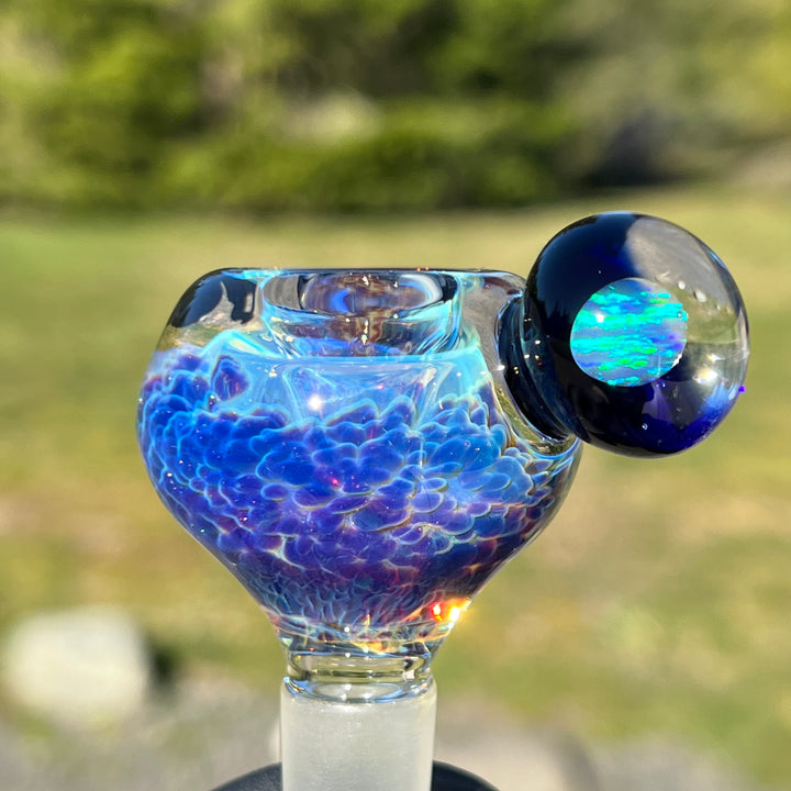 Deep Six Purple Nebula 14mm Pull Slide Accessory Tako Glass   
