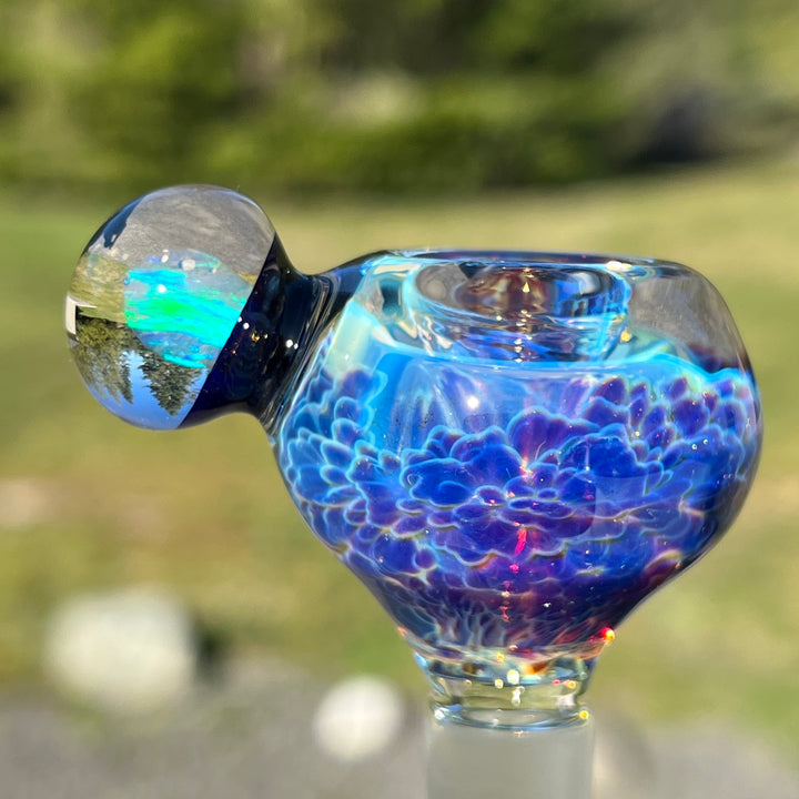 Deep Six Purple Nebula 14mm Pull Slide Accessory Tako Glass   