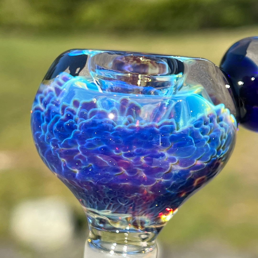 Deep Six Purple Nebula 14mm Pull Slide Accessory Tako Glass   