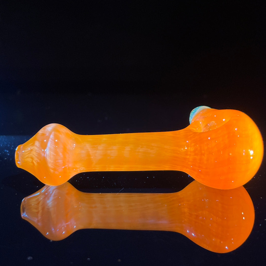 Citrus Orange Fume Spoon Glass Pipe Cose Glass   